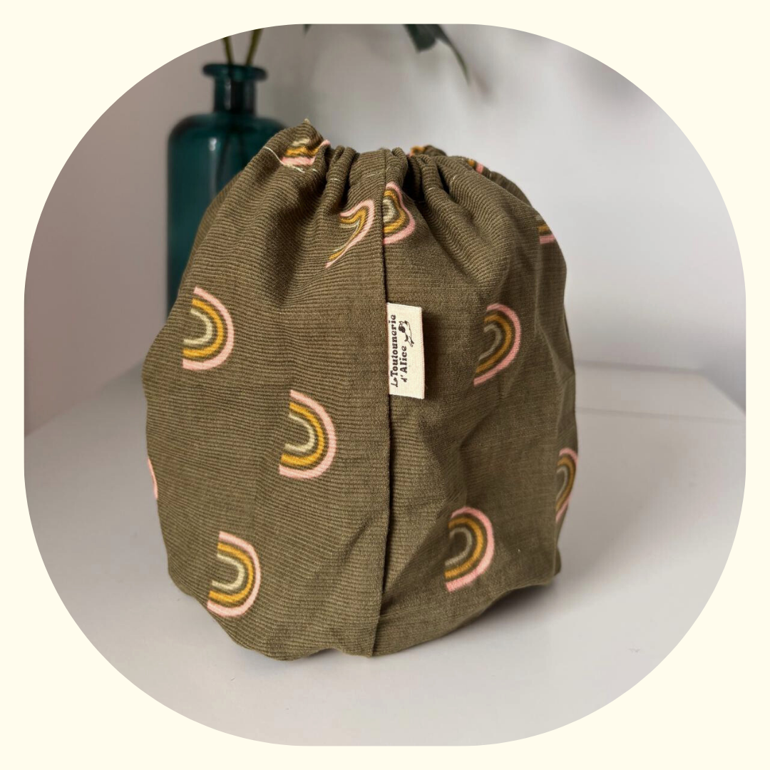 Snood - Velours Kaki 🌈