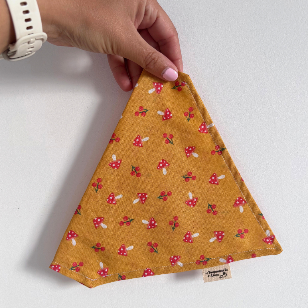 Bandana Collier - Petite Forêt 🍄