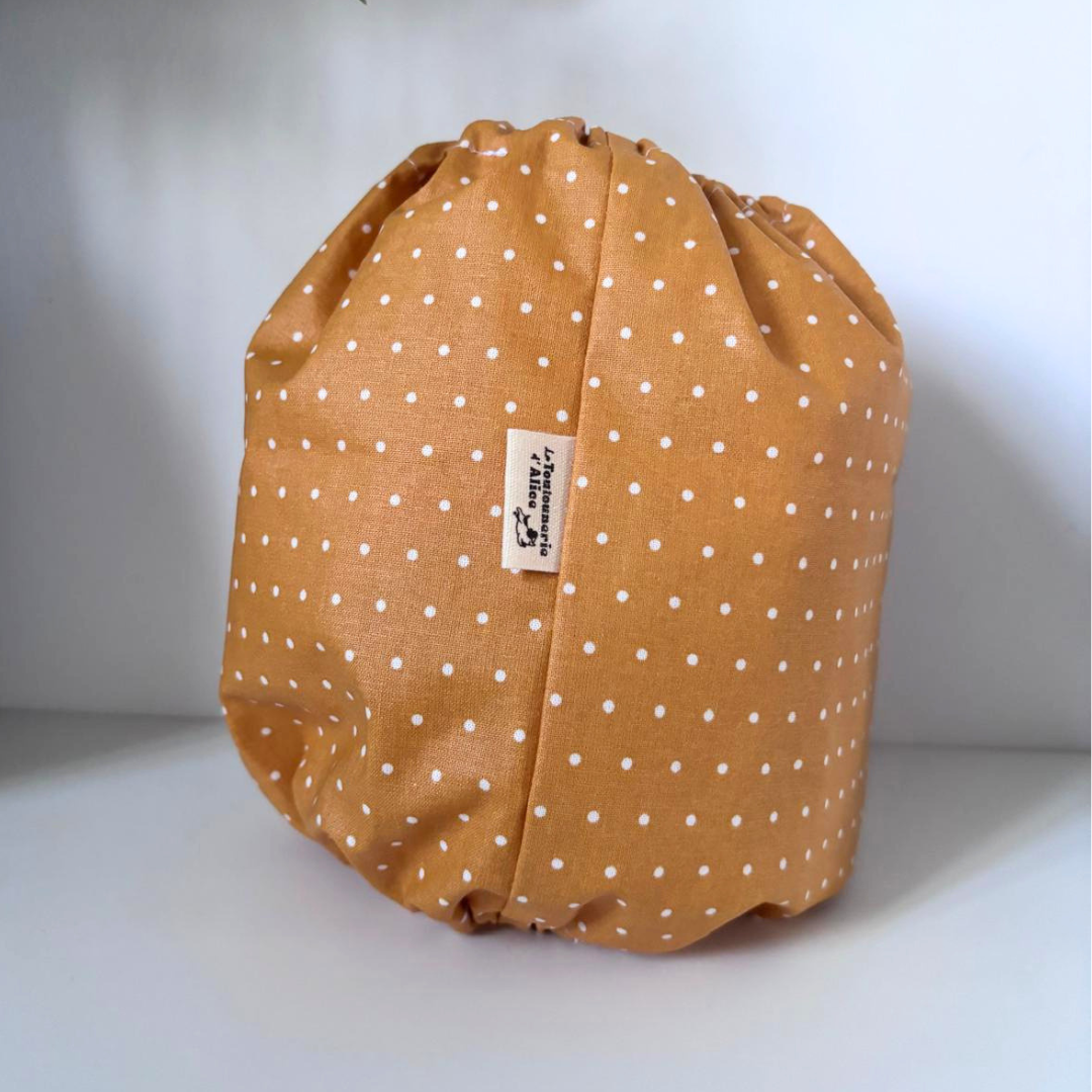 Snood imperméable - Pois Blanc et Jaune 💛