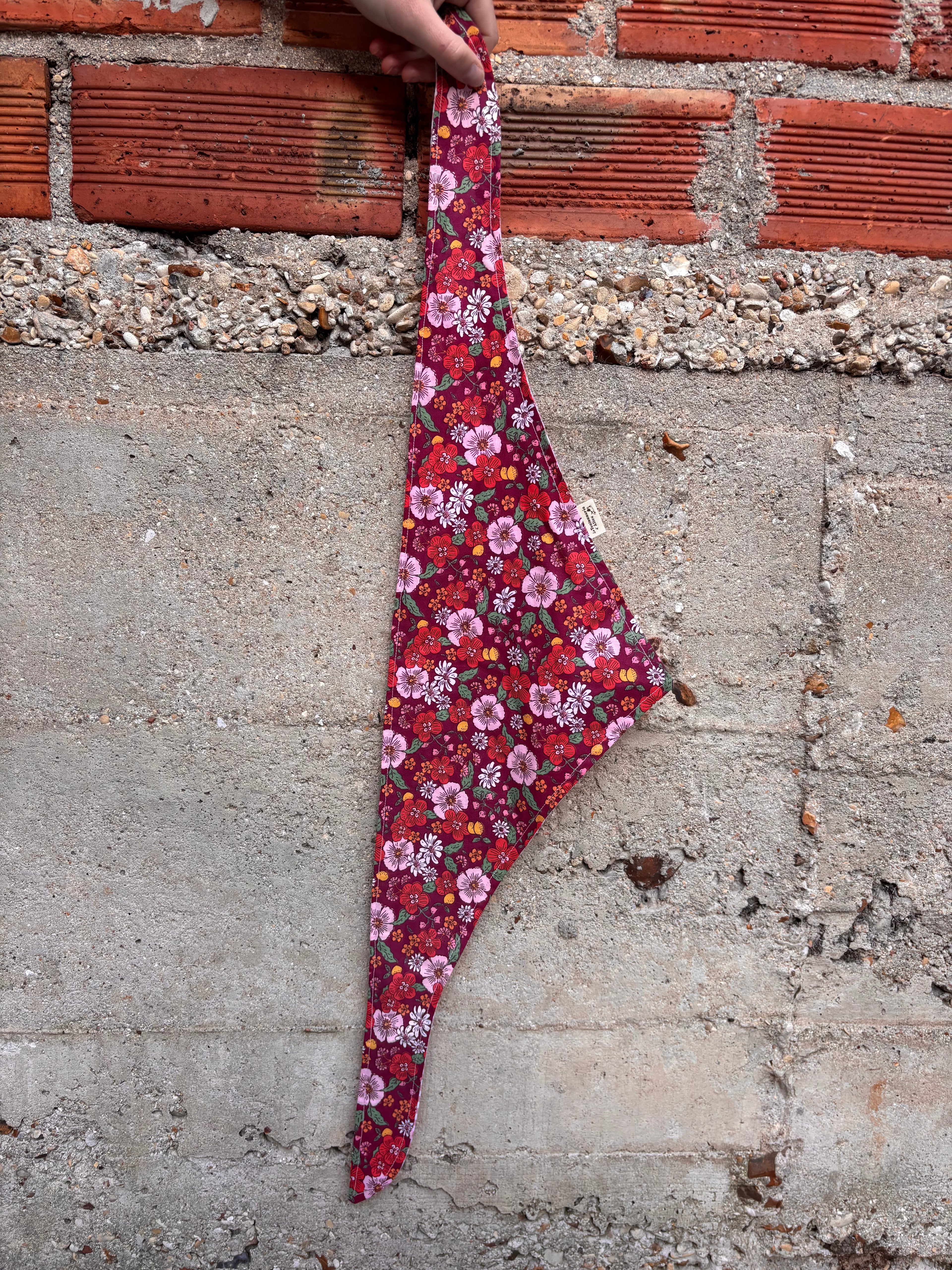 Bandana - Fleur de Cerisier / Vichy Rose 🌸💕