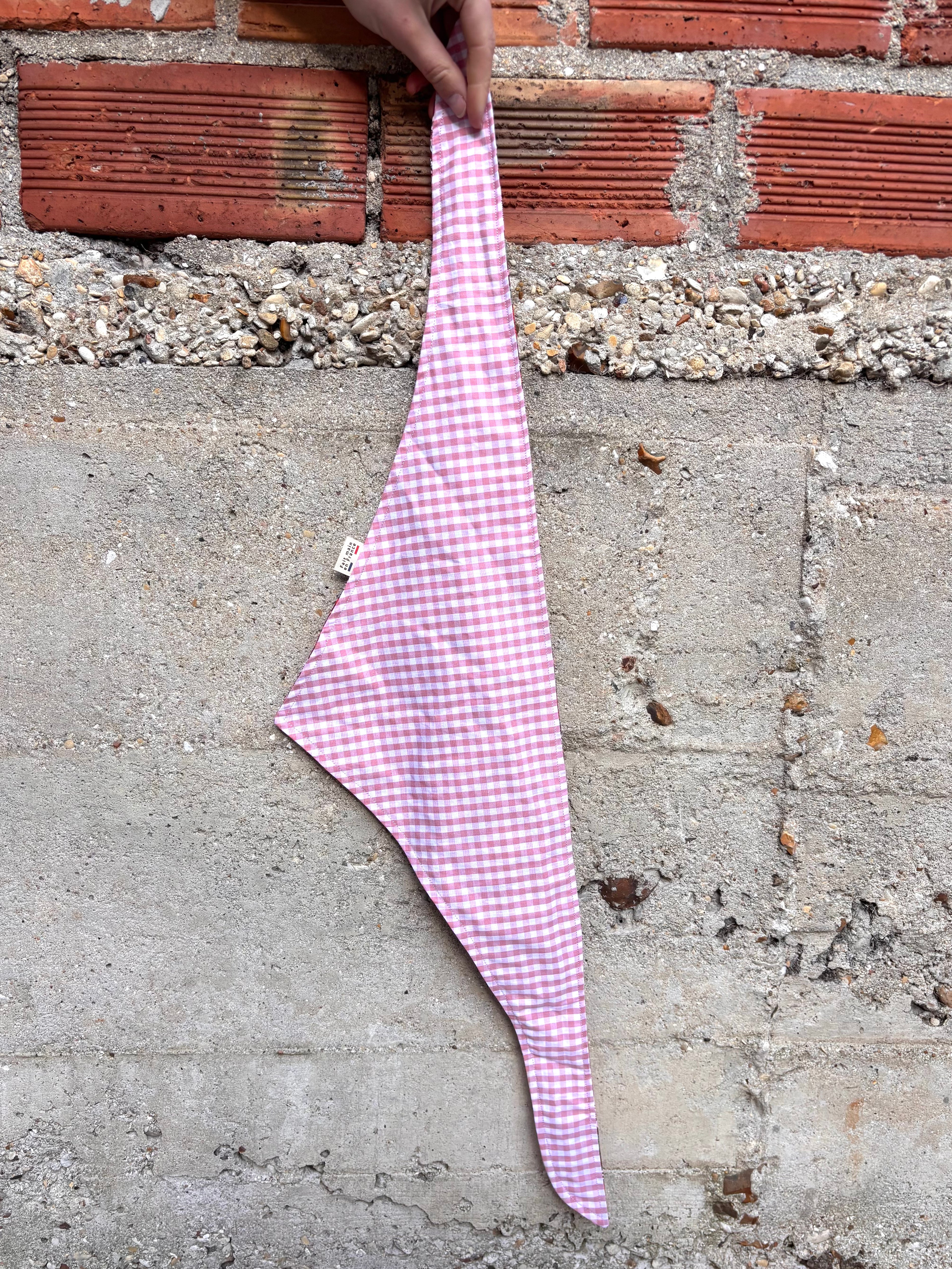 Bandana - Fleur de Cerisier / Vichy Rose 🌸💕