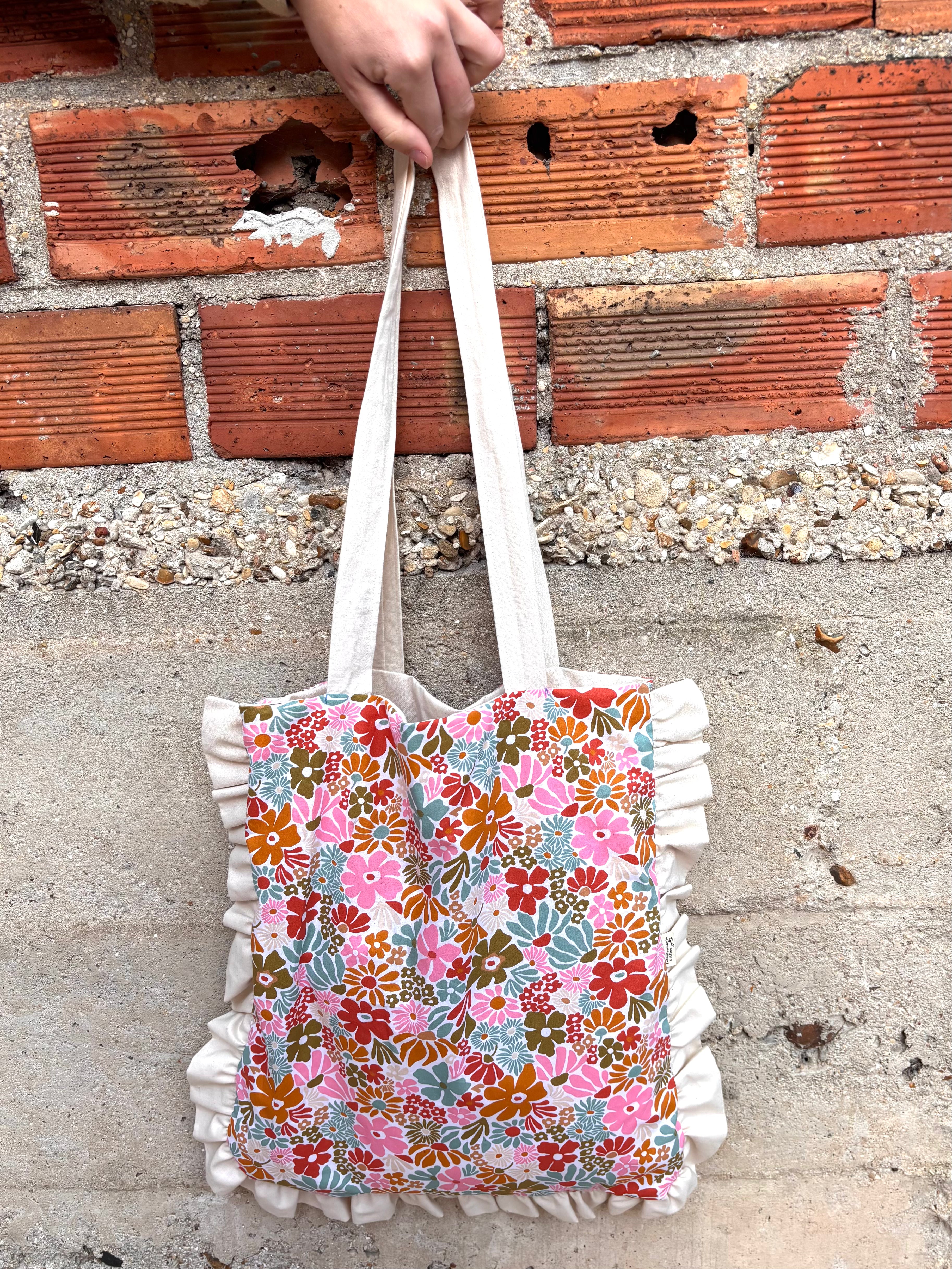Tote Bag Froufrou - Flower Power 🌼