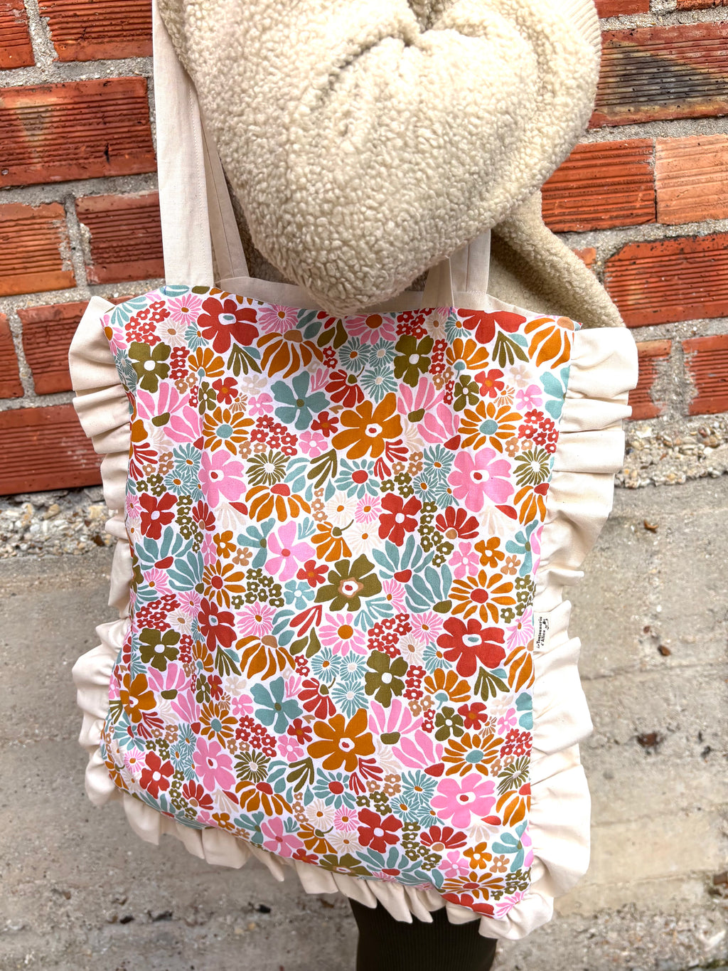 Tote Bag Froufrou - Flower Power 🌼