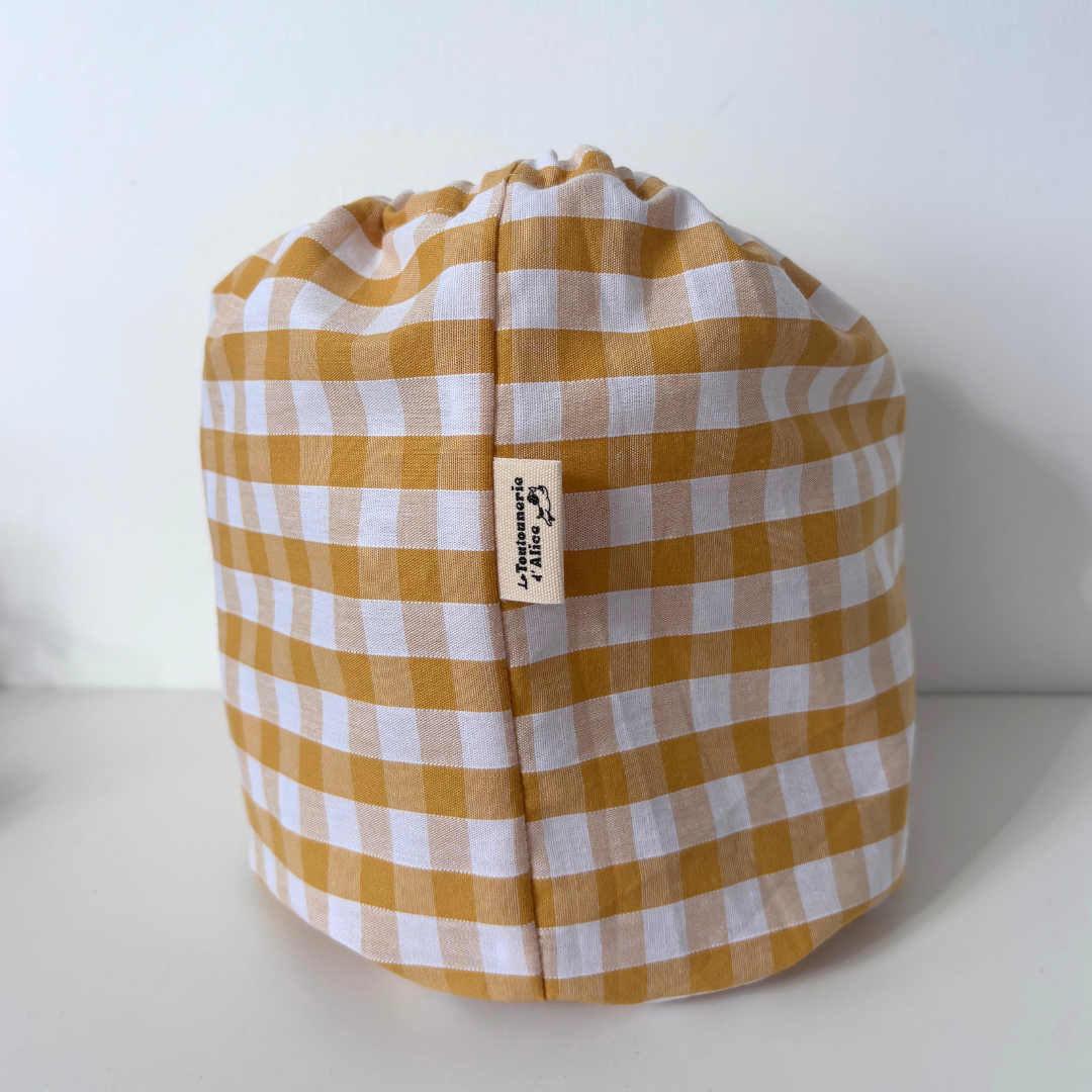 Snood - Vichy Moutarde 💛