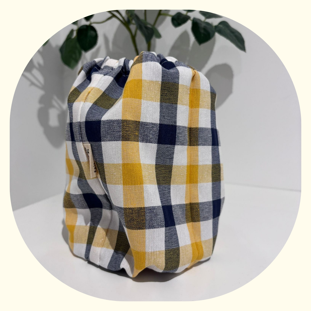 Snood - Carreaux Bleu Jaune 💙 💛