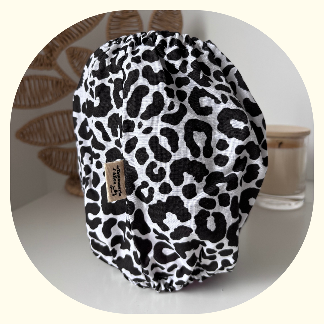 Snood - Léopard Noir et Blanc 🐆