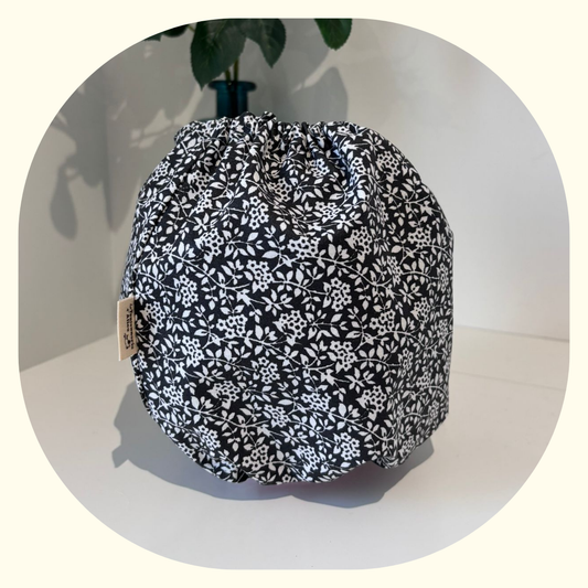 Snood imperméable - Liberty Noir et Blanc🌼