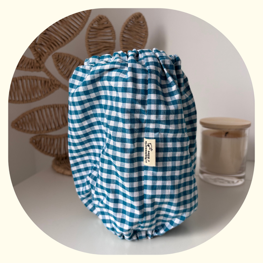 Snood - Vichy Bleu Canard 🦆