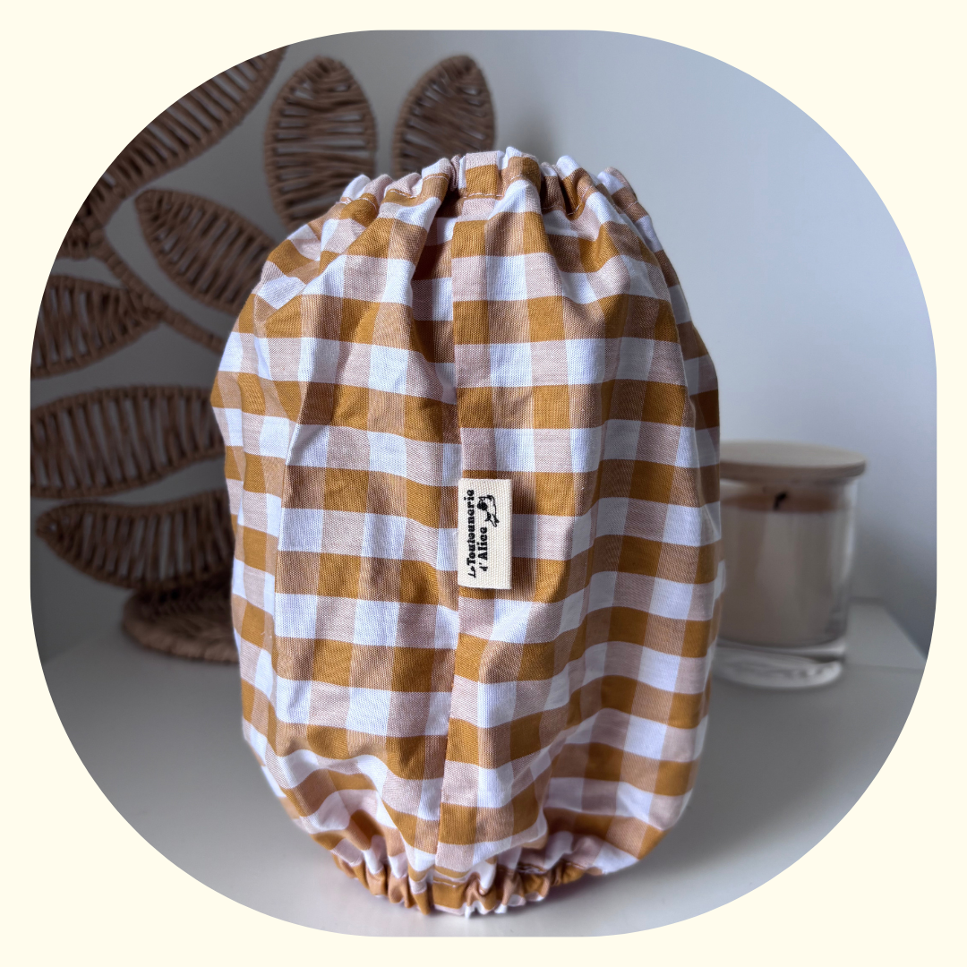 Snood - Vichy Moutarde💛