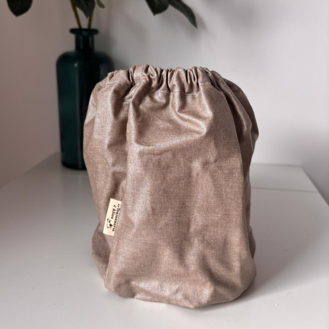 Snood imperméable - Beige gris pailleté ✨
