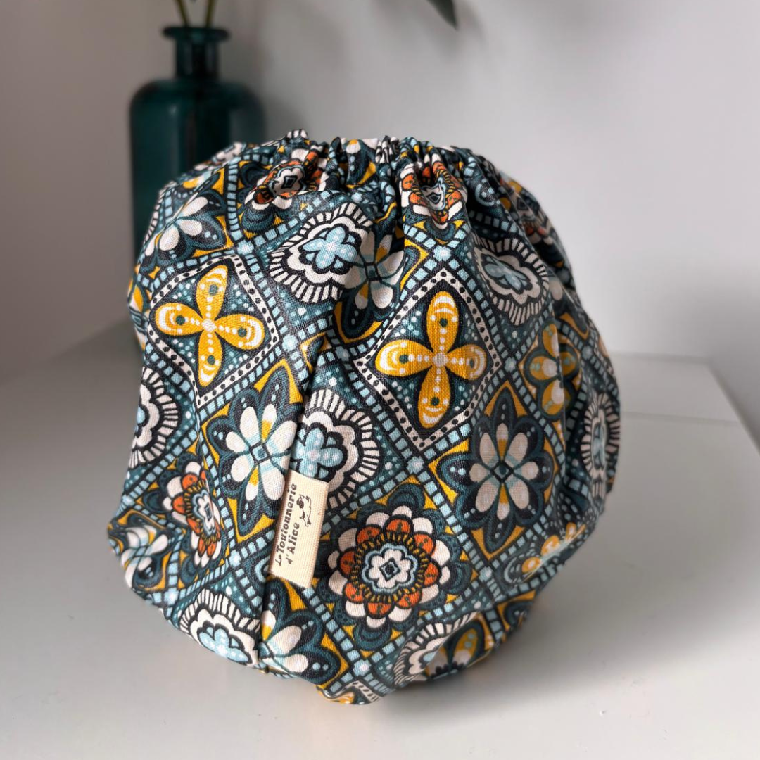 Snood imperméable - Mosaïque Bleue 🔷