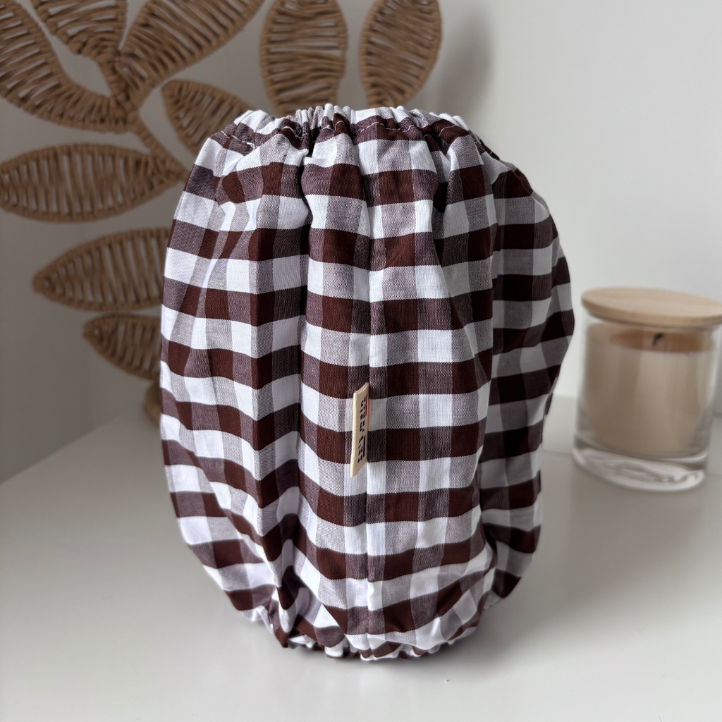Snood - Vichy Marron 🤎