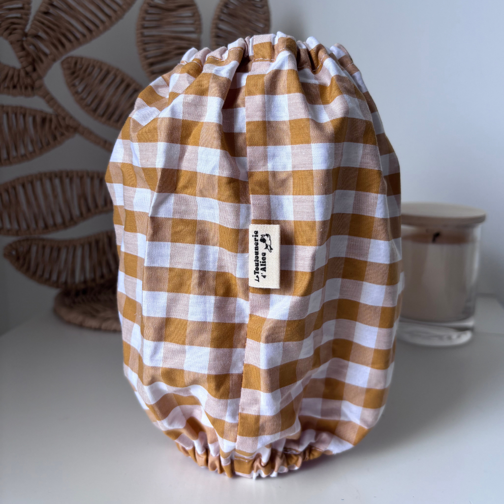 Snood - Vichy Moutarde💛